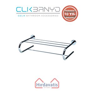 Paslanmaz Pirinç Flora Uzun Havluluk 50cm