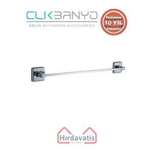 Paslanmaz Pirinç Kumru Uzun Havluluk 50cm