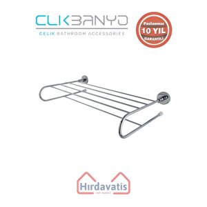 Paslanmaz Pirinç Dilek Raf Havluluk 45cm