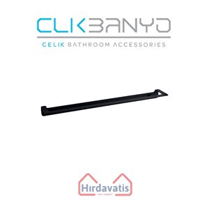 Paris Dkp Havluluk 50cm Mat Siyah