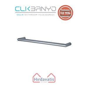Paslanmaz Pirinç Flora Küvet Kolu Rozetsiz 17cm