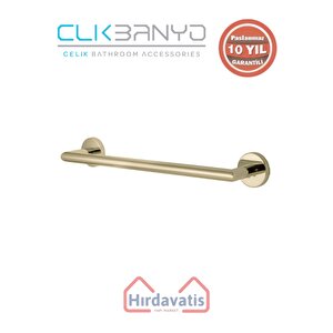 Paslanmaz Pirinç Flora Küvet Kolu 17cm Altın Sarı Gold