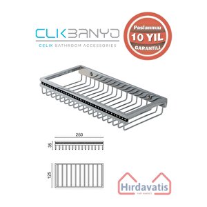 Paslanmaz Pirinç Swwor Lamalı ?ampuanlık Tekli 15x25cm