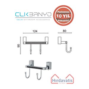 Paslanmaz Pirinç Swwor Bornozluk Çiftli