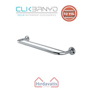 Paslanmaz Pirinç Bella İkili Uzun Havluluk 60cm