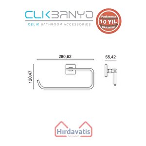 Paslanmaz Pirinç Kumru Açık Kağıt Havluluk Altın Sarı Gold
