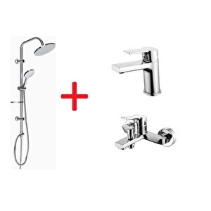 Sh640 3'lü Luna Duş Seti Takımı