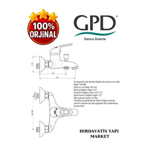 Mbb120-adrio Serisi-banyo Bataryası-gpd