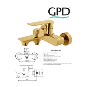 Provi̇do Gold (pvd Kaplama) Batarya Seti̇