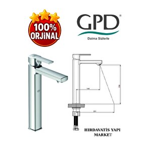Pedra Msl160 Set Üstü Lavabo Bataryası