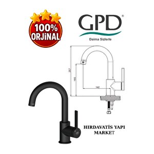 Gildo Mtl165-s Tek Gövde Lavabo Bataryası