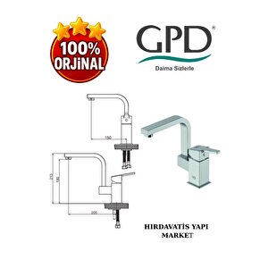 Ritmo Mtl85 Tek Gövde Lavabo Bataryası