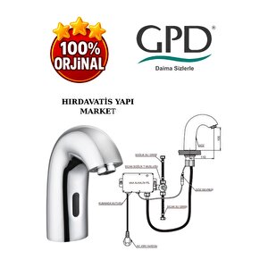 Flb10 Fotoselli Lavabo Bataryası (çift Su Girişli)