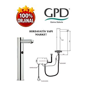 Flb07-2 Fotoselli Lavabo Bataryası (tek Su Girişli)