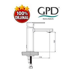 Pedra Mlb160 Lavabo Bataryası