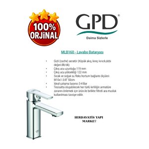 Pedra Mlb160 Lavabo Bataryası