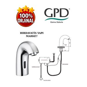 Flb10-2 Fotoselli Lavabo Bataryası (tek Su Girişli)