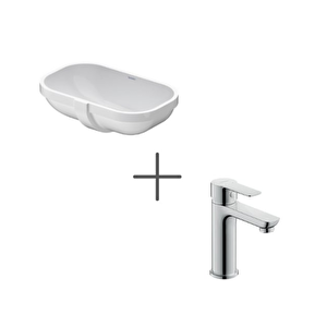 D-code 49 Cm Tezgahaltı Lavabo Ve A.1 Lavabo Bataryası, Medium