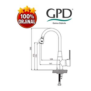 Solus Mtl55 Tek Gövde Lavabo Bataryası