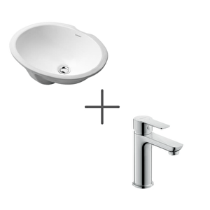 Dune 48 Cm Tezgahaltı Lavabo Ve A.1 Lavabo Bataryası Medium