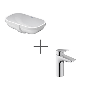 D-code 49 Cm Tezgahaltı Lavabo Ve No.1 Lavabo Bataryası, Medium