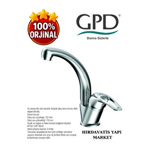 Mtl120 -adrio Serisi-tek Gövde Lavabo Bataryası-gpd