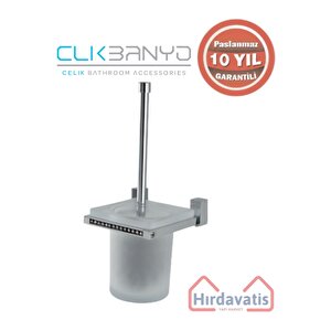 Paslanmaz Pirinç Swwor Montajlı Klozet Fırçası