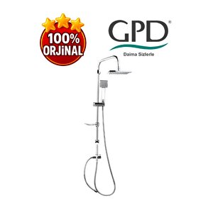 Dst19-3 Yönlendiricili Duş Seti (tek Fonksiyonlu El Duşu + 200x200)