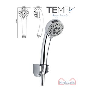 Econ Askılı Duş Seti 3 Fonksiyonlu