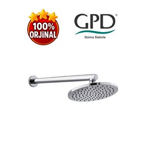 Ads07 Ankastre Duş Başlığı (ø200)