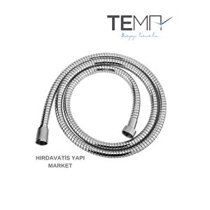 Tema Duş Spiral Hortumu ( 150-190cm) Krom