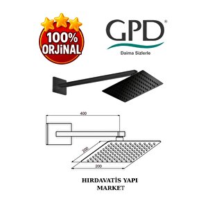 Ads27-s Ankastre Duş Başlığı (duvardan_200x200)