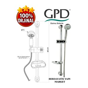 Dst16 Sürgülü Duş Seti (3 Fonksiyonlu Ø75)