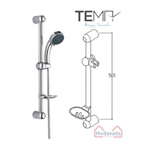 Classi̇c Sürgülü Duş Seti̇ 3 Fonk.