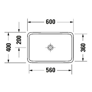 2384600079 Qatego Stretch Çanak Lavabo 60 Cm