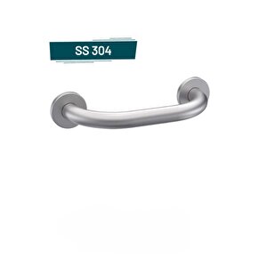 Yaşlı Hasta Bedensel Engelli Tutunma Barı Küvet Tutamağı Paslanmaz Banyo Wc Tutamağı Mat Krom 30 Cm