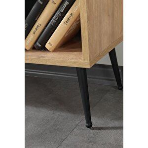 3609 Şile Metal Ayaklı Metal Kulplu 160 Cm Tv Ünitesi Antrasit - Safir