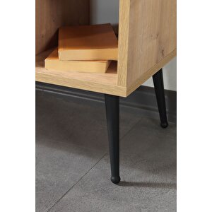 3108 Şile Metal Ayaklı Metal Kulplu 100 Cm Tv Ünitesi - Safir