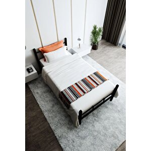 Gentle 100x200 Karyola Si̇yah