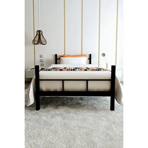 Gentle 100x200 Karyola Si̇yah