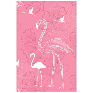 Yetişkin Unisex 70x140 Cm Yaz Desenli Plaj ,deniz , Banyo Havlusu Ocean Pembe Pembe