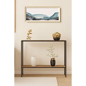 Küba Dresuar Raflı Dekoratif Kahve Köşesi - 83cm