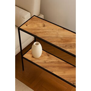 Küba Dresuar Raflı Dekoratif Kahve Köşesi - 83cm