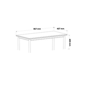 Cozy Orta Sehpa Atlanti̇k Çam 87x47