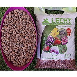 Kil Bilyesi 2 Lt 3-8 Mm Genleştirilmiş Kil Bilyesi Hidroponik Kil Bilyesi Orkide Kil Bilyesi