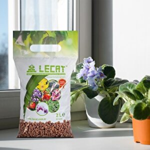 Kil Bilyesi 2 Lt 0-3 Mm Açık Kil Bilyesi Bitki Yetiştirme Ortamı Hidroponik Hidrokültür Toprağı
