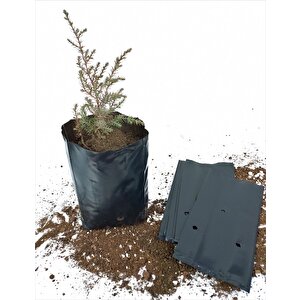 Fidan Poşeti 11x22 Cm 1 Kg Fidan Torbası Fide Poşeti Fide Torbası Fide Tüpü Fide Yetiştir