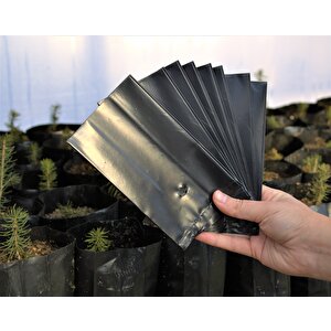 Fide Poşeti 9x15 Cm 2 Kg Körüklü Fide Torbası Fidan Poşeti Fidan Torbası Fide Yetiştirme