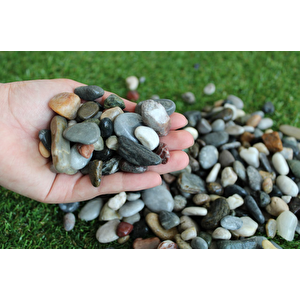 Dere Çakıl Taşı 15 Kg 7-15 Mm Mıcır Dere Taşı Dolomit Taş Teraryum Akvaryum Taşı Peyzaj Süs Taşı