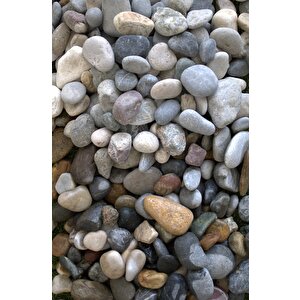 Dere Çakıl Taşı 12 Kg 15-30 Mm Mıcır Dere Taşı Dolomit Taş Teraryum Akvaryum Taşı Peyzaj Süs Taşı